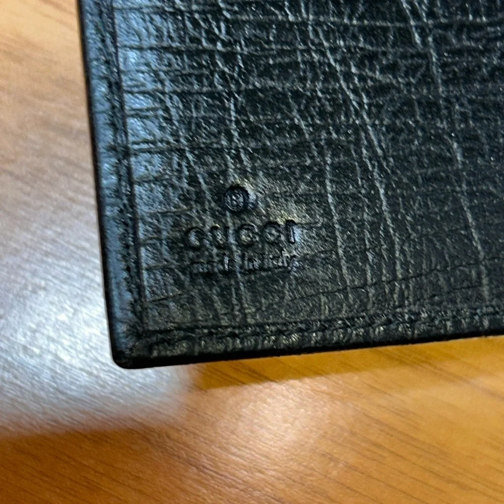 Authentic Gucci Canvas Agenda with Web